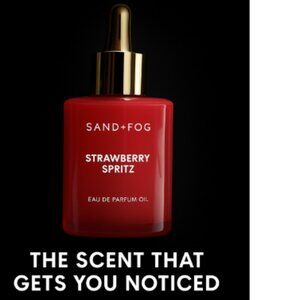 Sand + Fog Strawberry Spritz Perfume Oil Dropper – Sweet, Fresh, Addictive